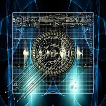 New time calculation Stock Illustration