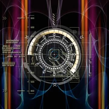 New time calculation Stock Illustration
