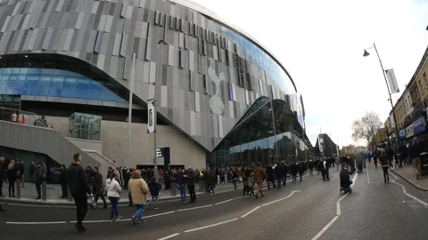 New Tottenham Hotspor's Stadium Video stock 106534133