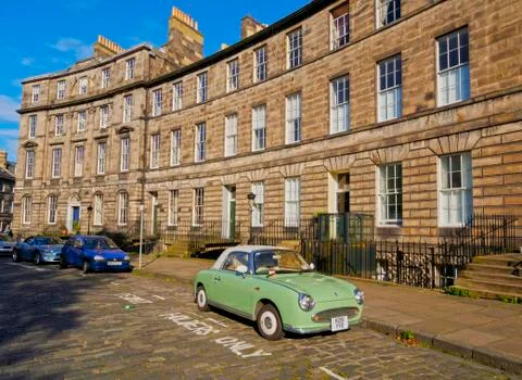 New Town in Edinburgh Stock Photos