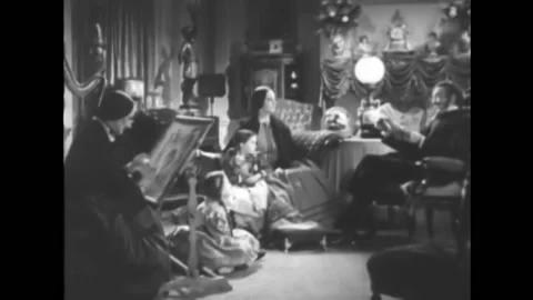 New traditions are started in northeastern America in the 1800s, such as public Stock Footage 152666356