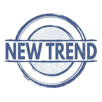 New trend stamp Stock Illustration