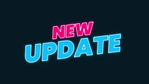 New update neon text motion animation,two colors. Stock-Footage 259837286