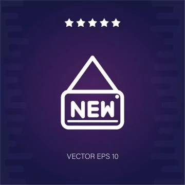 New vector icon Stock Illustration
