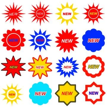New vector icons set Stock Illustration