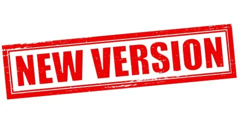 New version Stock Illustration