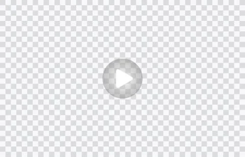 New video player window template for web or mobile apps isolated on transparent Stock Illustration
