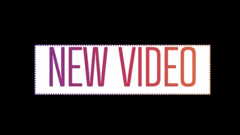 New Video text animation video on white background Stock Footage 344250531