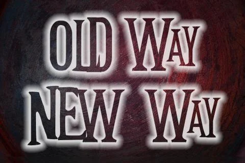 New way concept Stock Illustration