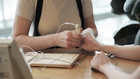 New way to test for coronavirus 库存影片 134934110