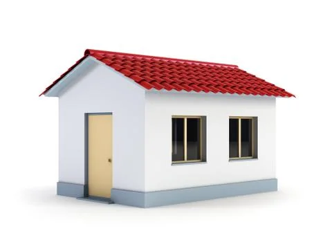 New white house Stock Illustration