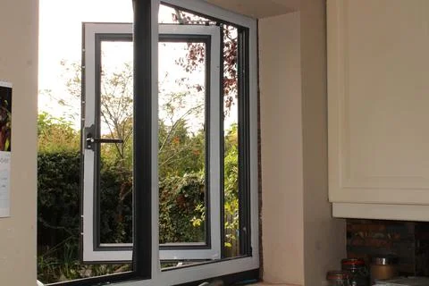 New window replacement Stock Photos