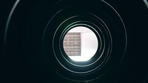 New winter tires stack on top of each other. The camera shoots from the inside. Stock Footage 119143964