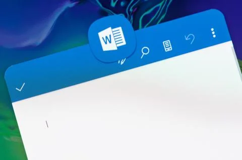 New word office document Stock Photos