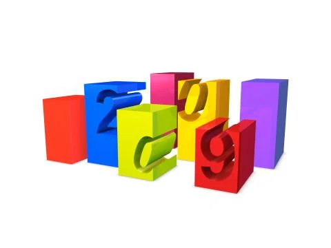 New year 2009 Stock Illustration