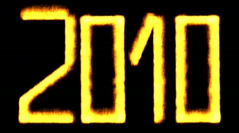 New year 2010 Stock-Footage 568905