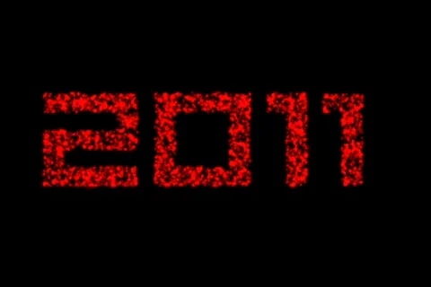 New Year 2011 Stock Footage 669419