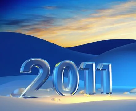 New year 2011 Stock Illustration