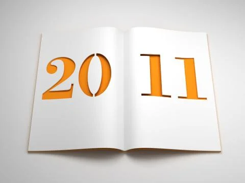 New year 2011 Stock Illustration