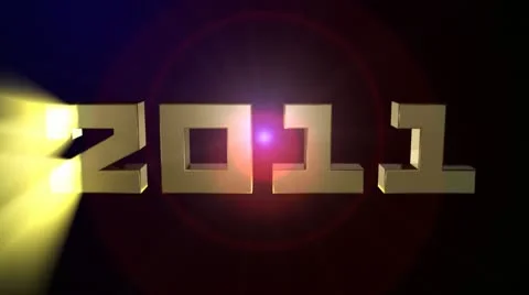 New year 2012 Stock Footage 10566399