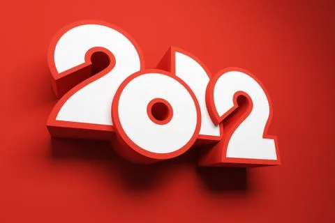 New year 2012 Stock Illustration