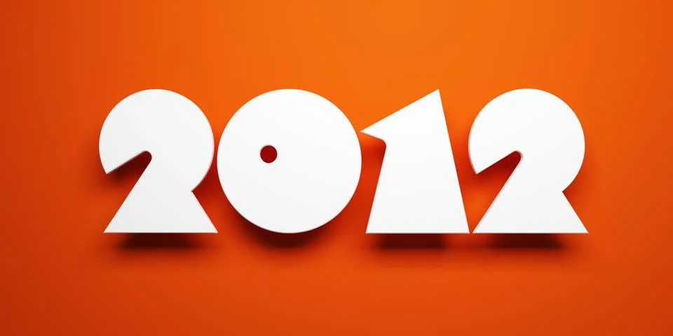 New year 2012 Stock Illustration