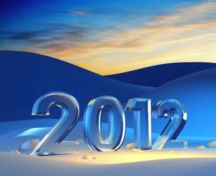 New year 2012 Stock Illustration