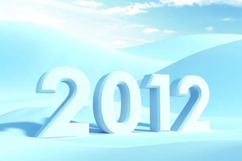 New year 2012 Stock Illustration