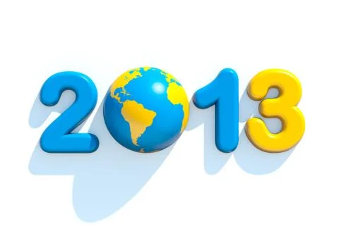New year 2013 Stock Illustration