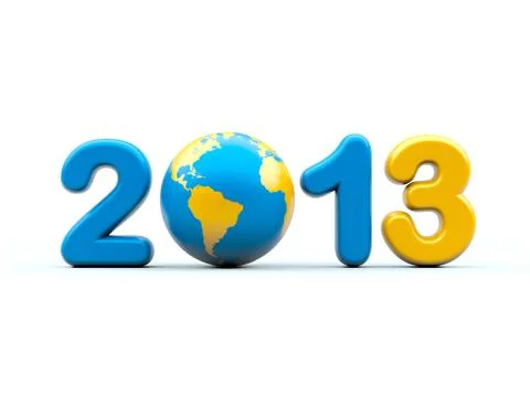 New year 2013 Stock Illustration