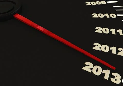 New year 2013 Stock Illustration