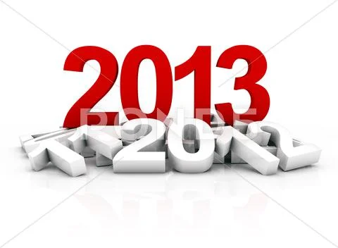 New year 2013 Stock Illustration