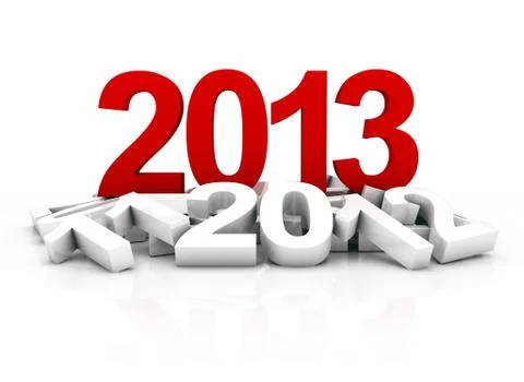New year 2013 Stock Illustration