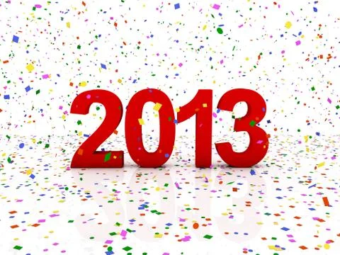 New year 2013 Stock Illustration