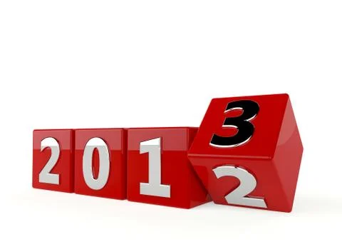 New year 2013 Stock Illustration