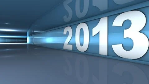 New year 2013 Stock Illustration