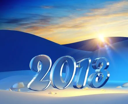 New year 2013 Stock Illustration