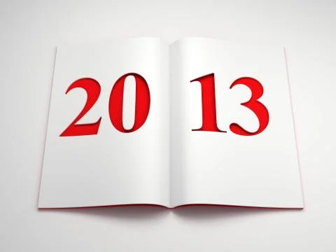 New year 2013 Stock-Illustration