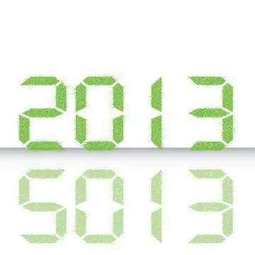 New year 2013. Stock Illustration