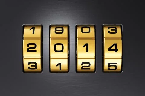 New Year 2014 concept 스톡 일러스트