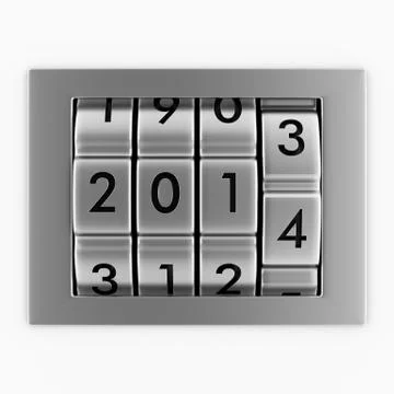 New Year 2014 concept イラスト素材