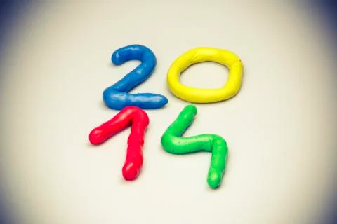 New year 2014 Stock Photos