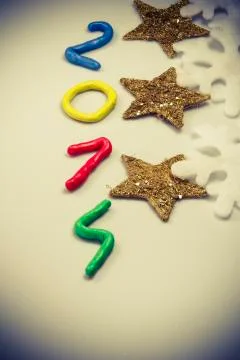 New year 2014 Stock Photos