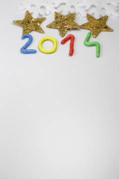 New year 2014 Stock Photos