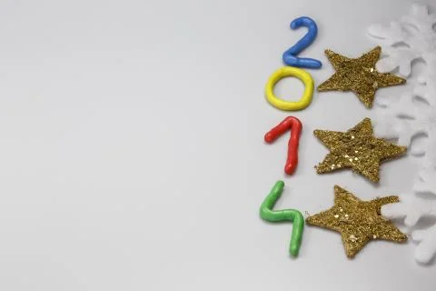 New Year 2014 Stock Photos