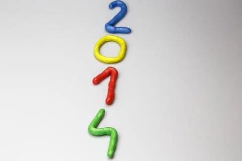 New Year 2014 Stock Photos