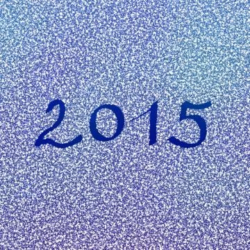 New year 2015 card Stock Illustration
