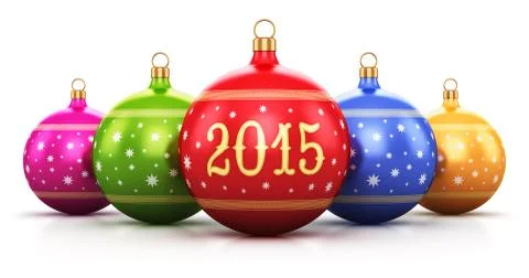 New Year 2015 concept Stock Illustration