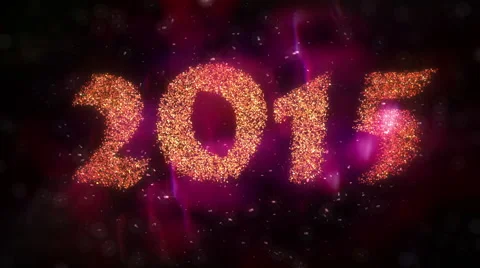 New Year 2015 Countdown Stock Footage 43167124