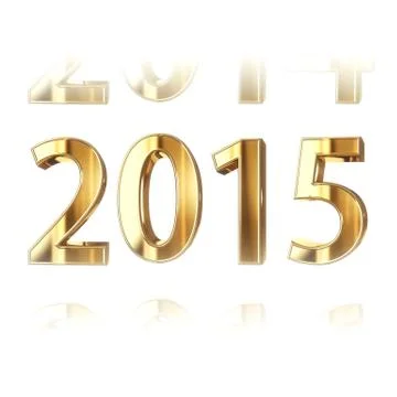 New year 2015 Stock Illustration
